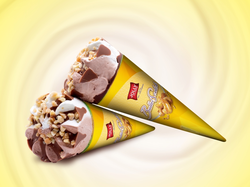 JOLLY Butterscotch Cone